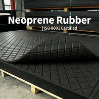 Feuilles de caoutchouc en néoprène vulcanisé texturé naturel compressé EPDM silicone pour usage industriel, taille personnalisable, découpe