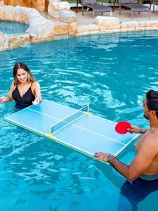 Table de jeu aquatique flottante EVA pour piscine, plateau de jeu d'échecs, table de ping-pong aquatique, jeu d'extérieur - Product Image 3