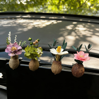Diffuseur de parfum écologique aux fleurs naturelles préservées, désodorisant aux fleurs séchées, mini bouquet, diffuseur d'huiles essentielles, cadeaux