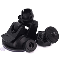 Support à ventouse mini 52 mm compatible avec les caméras d'action GoPro, DJI, Insta360 pour pare-brise de voiture et tableau de bord, support de téléphone