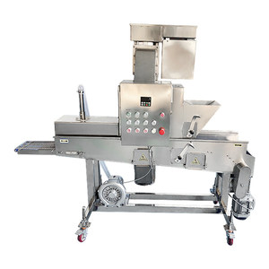 Tự động hành tây Vòng bột và đập chiên gà tôm bánh mì Tempura Burger <span class=keywords><strong>Crumb</strong></span> máy sơn - Product Image 2