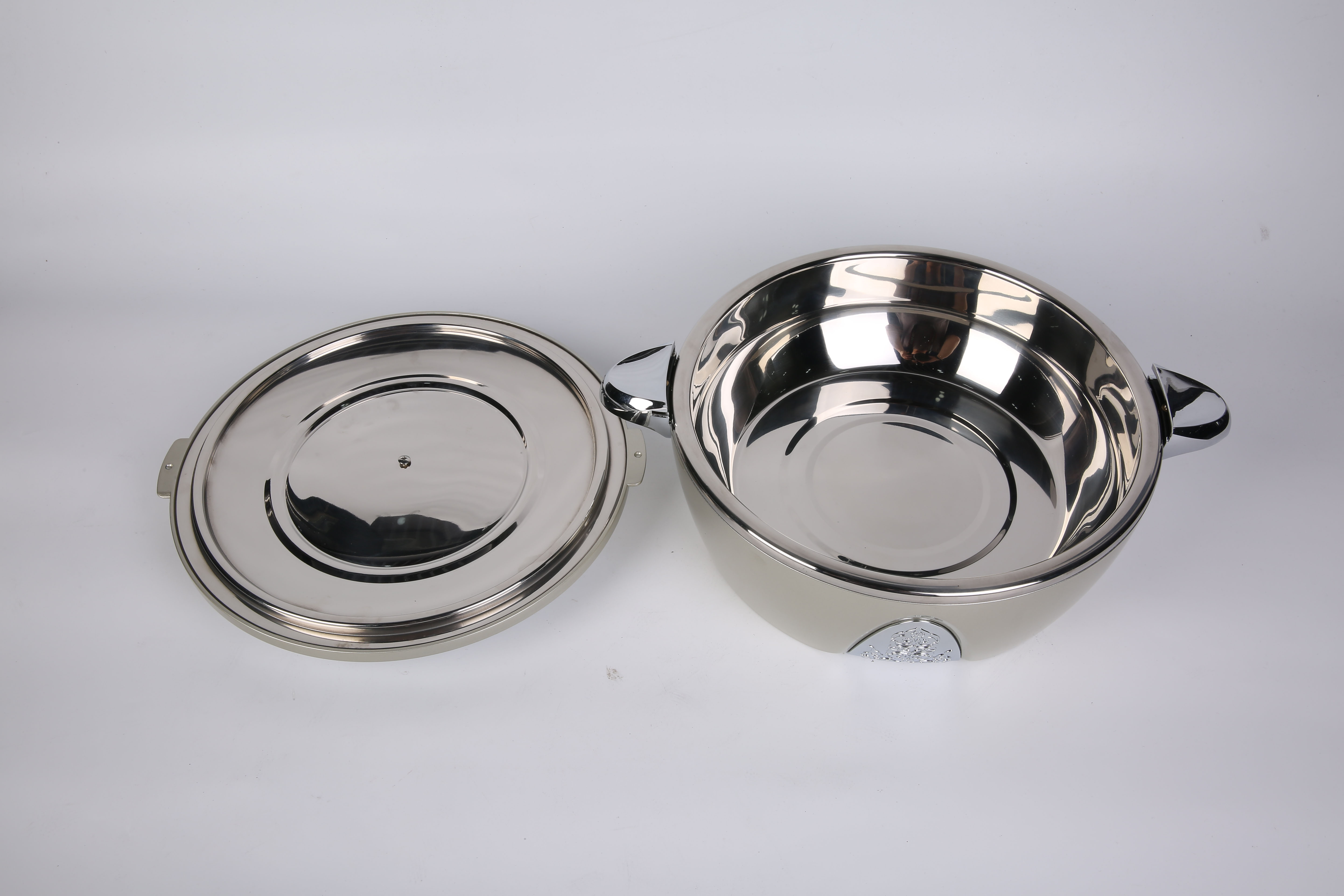 Stainless Steel Food Keep Fresh Casserole 3 Pcs Set Cookware Sets ,Size:1.5L, 2.5L, 4L