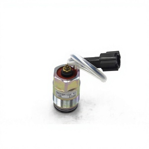 Válvula solenoide de bomba hidráulica para excavadora YUNKI SKC5P-14A-102, válvula solenoide de bomba de pistón KAWASAKI KPM SKC5P-14A-102 para KOBLECO - Product Image 1