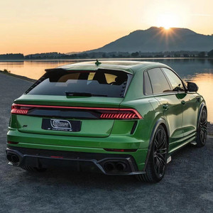 ชุดแต่งคาร์บอนไฟเบอร์ทรง AT สำหรับ Audi RSQ8 สภาพใหม่ ดิฟฟิวเซอร์ลิปหน้า สปอยเลอร์ กันชนรถยนต์ อัพเกรด - Product Image 3