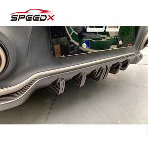Pour <span class=keywords><strong>Porsche</strong></span> Carrera <span class=keywords><strong>911</strong></span> 992 mise à niveau <span class=keywords><strong>Techart</strong></span> diffuseur en Fiber de carbone Kit de carrosserie 992 <span class=keywords><strong>Techart</strong></span> diffuseur arrière - Product Image 2