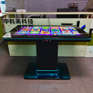 Table de jeu <span class=keywords><strong>interactive</strong></span> capacitive multi-touch en forme de T de 43 pouces, personnalisable, étanche avec chargeur sans fil - Product Image 6