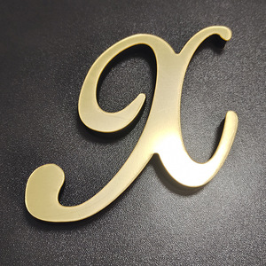 Specchio acrilico 3D alfabeto numero di casa adesivo da parete alfabeto inglese adesivo decorazione di nozze lettere d'amore decorativo - Product Image 4