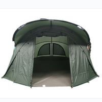 Parapluie de pêche gonflable d'extérieur anti-moustiques portable toutes saisons pour les couples Voyage et loisirs Pliable Fournitures de camping