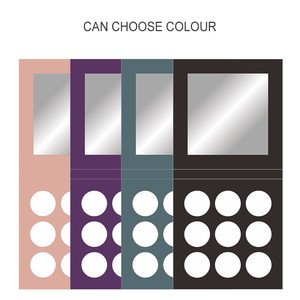 Palette de fards à paupières minéraux personnalisables 9 couleurs, résistants à <span class=keywords><strong>l</strong></span>'<span class=keywords><strong>eau</strong></span>, nacrés, scintillants, mats, avec logo imprimable - Product Image 4