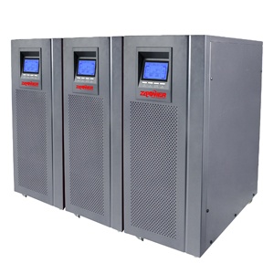 10kva 15kva 20kva 고주파 업 3 단계 순수 사인파 온라인 장시간 백업 중단없는 전원 공급 장치 셀 전원 UPS - Product Image 1