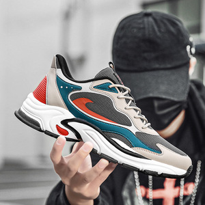 Nuove <span class=keywords><strong>Sneakers</strong></span> Sportive Morbide da Uomo Primaverili alla Moda, Scarpe Casual in Maglia Traspirante di <span class=keywords><strong>Marca</strong></span> - Product Image 5