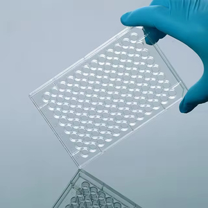 Placa de Cultivo Celular Desechable para Ciencias Médicas, Placa de Cultivo de 96 Pocillos, Microplaca para Cultivo Celular - Product Image 1