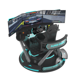 Indoor Playground Amusement Equipment Arcade Game Machine Sim Racing Cockpit 3 Screen Car Driving - Product Image 2