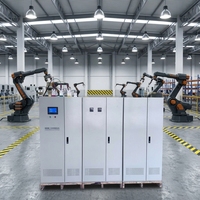 Équipement industriel, stabilisateur triphasé 300 KVA 380 V, régulateur de tension intelligent à compensation servo haute précision