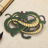 Broche Dragon Ball Z, Badge Anime, Clip d'écharpe élégant, Accessoire de mode, Cadeau unique pour la famille, les amis et les amoureux