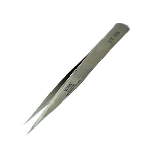 Vetus Tweezers ST-16 Pointed Stainless Steel <b>Precision</b> <b>Tool</b> For Fine Work - Product Image 4
