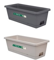 Jardinière de légumes rectangulaire, ronde, carrée, pour jardin extérieur, bac en plastique, Offre Spéciale produits