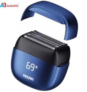 ANBOLIFE-Maquinilla de <span class=keywords><strong>afeitar</strong></span> eléctrica recíproca, recargable, con pantalla digital, para Barba, portátil - Product Image 2