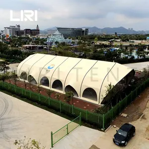 Aluminiumlegering Tfs Curve Vorm Structuur Partij Glamping Tent Te Koop Filipijnen