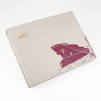 Scatola Regalo di Lusso Personalizzata con Chiusura Magnetica in Cartone Nero con Inserto