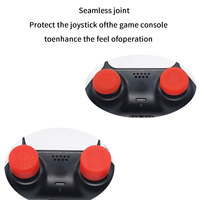 Capuchons de joystick antidérapants en silicone multicolores 8-en-1 à profil haut et bas pour manettes PS5/PS4/Xbox One/Switch Pro