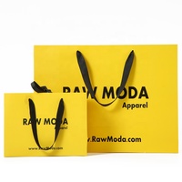 Sac de shopping réutilisable à logo personnalisé le plus vendu, sac de shopping en papier de luxe avec poignée en ruban