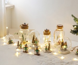 Battery Powered IP20 trong nhà bảng LED Đèn Glass Bìa đồ trang trí đèn giáng sinh trang trí LED ánh sáng với kỳ nghỉ cảnh bên trong - Product Image 5