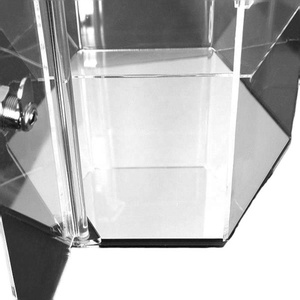 Cassa acrilica di bloccaggio dell'esposizione della vetrina rotante del controsoffitto girevole all'ingrosso grande per gli orologi, gioielli - Product Image 4