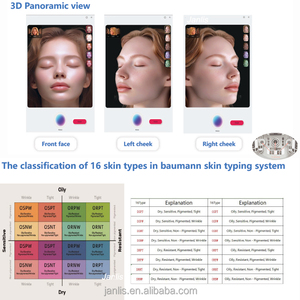 เครื่องวิเคราะห์ผิวหน้า AI Skin Tester 8 Spectrum พร้อมระบบสแกนแบบ 180 องศา ตรวจจับปัญหาผิว 17 ประเภท รายงานผลในคลิกเดียว เครื่องมือวินิจฉัยผิวสำหรับช่างเสริมสวยในร้านเสริมสวย - Product Image 3