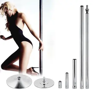 Removable Home Fitness Equipment 45mm Professional Stripper Pole Dance Spin Pole Exercise Training Pole Kit