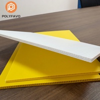 Insert de plateau pour bouteilles réutilisable, séparateur en feuille de polypropylène alvéolaire, plateau d'emballage antichoc en panneau alvéolaire PP pour bouteilles