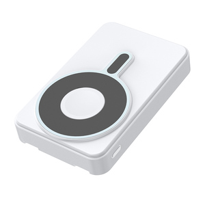 Banco de Energía Magnético OEM de 10000 mAh - Carga Rápida de 22.5 W, Cables Dobles Integrados, Cargador Inalámbrico de 15 W, Pantalla <span class=keywords><strong>Digital</strong></span>, Portátil - Product Image 4