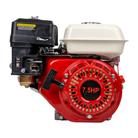 Moteurs Thermiques à Essence GX200 GX210 6.5 CV 7.5 CV 168F 4 Temps pour l'Agriculture