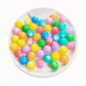 Boules de bonbons en résine multicolores, bonbons à la pastèque, bonbons ronds arc-en-ciel DIY, nourriture miniature pour maison de poupée, petite idée cadeau pour enfants G - Product Image 3