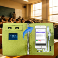 Cuaderno Inteligente con IA para Convertir Voz a Texto, Sincronización con Cámara de Smartphone, 70 Horas de Grabación, Regalo Ejecutivo, Logotipo Personalizable