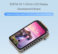 Papan Pengembangan Layar LCD ESP32-C5 1,47 inci, Prosesor RISC-V 32-bit, 172*320, 262K Warna, Wi-Fi 6 dan 5 (LE)