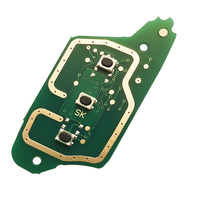 Carte de circuit imprimé de clé de voiture à distance 433 MHz PCF7961M HITAGS AES 4A Chip pour Renault Megane III Twingo CWTWB1G767 Mercedes Benz Smart