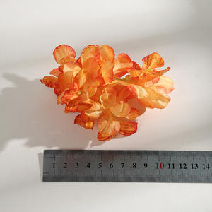 Fleurs d'hortensia artificielles de style vintage pour coiffure de mariage et arrangements de bouquet de mariée bohème - Product Image 4