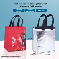 Sac non tissé PP écologique personnalisé avec poignée recyclable imprimé sac à provisions avec logo personnalisé
