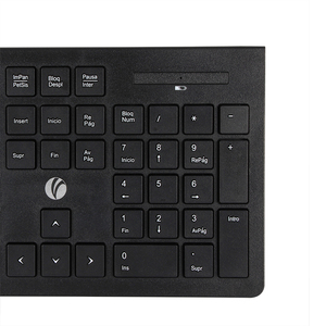 VCOM español teclado inalámbrico ratón Combo para España, América Latina, América del Sur - Product Image 4