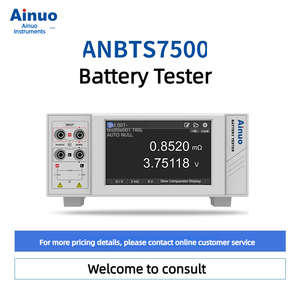 Testeur de batterie Ainuo ANBTS7500 7 1/2 chiffres, mesureur de résistance interne OCV <span class=keywords><strong>ACIR</strong></span> pour pack de batteries au lithium - Product Image 3