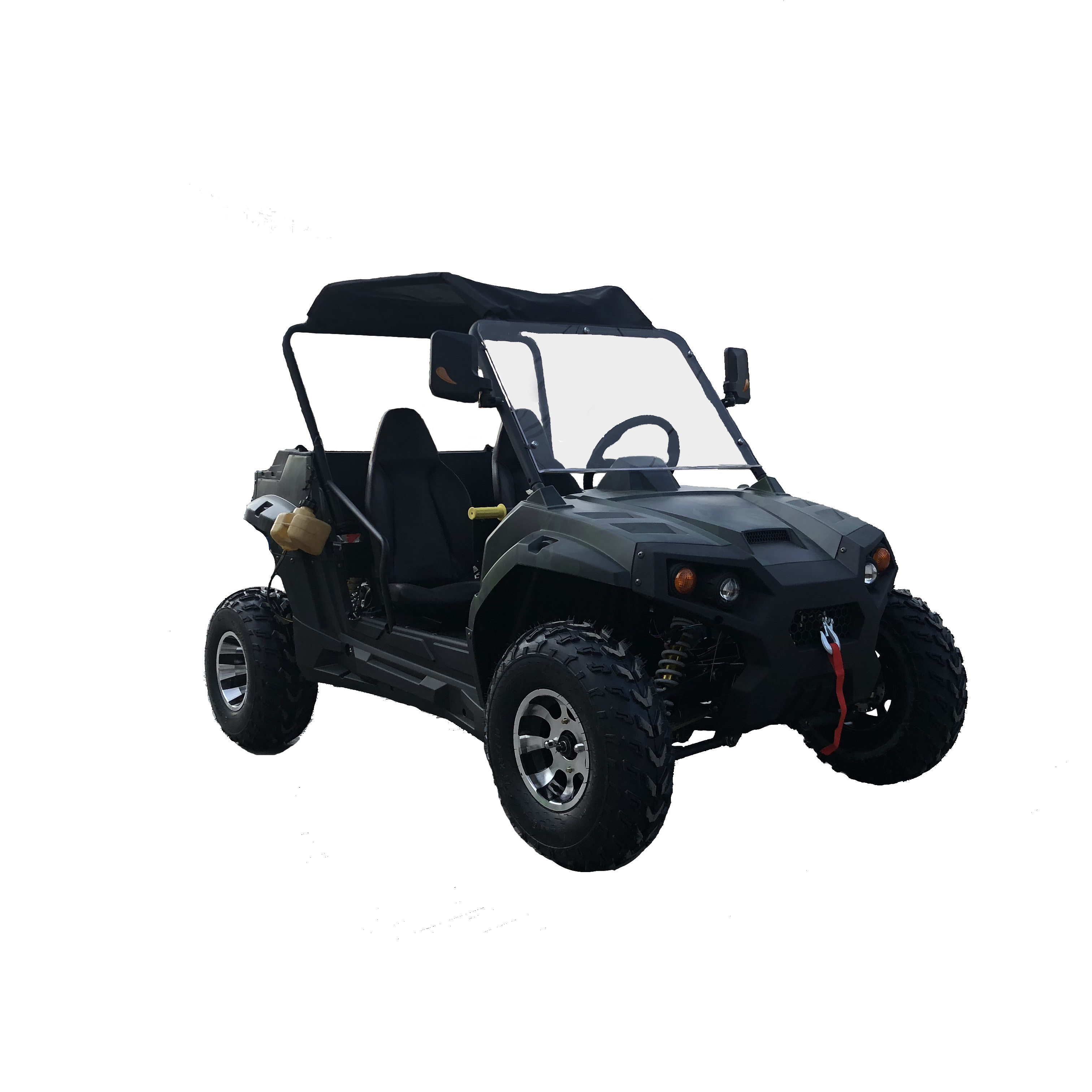 Ters yardımcı araç ile UTV 200cc 2 koltuk UTV Buggy otomatik şanzıman