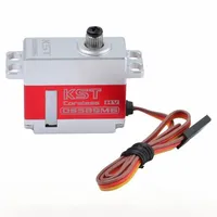 KST DS589MG V8.0 HV Servo numérique miniature à engrenages métalliques 9,2 kg pour hélicoptère RC, hélicoptère à voilure fixe, blocage de fréquence étroit, servo de queue