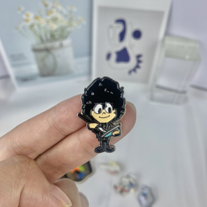 VastGifts Factory Direct Metal Pins Divers Anime Stock Y compris Demon Slayer One Piece Hunter X Hunter Studio Iron Soft Enamel - Product Image 1