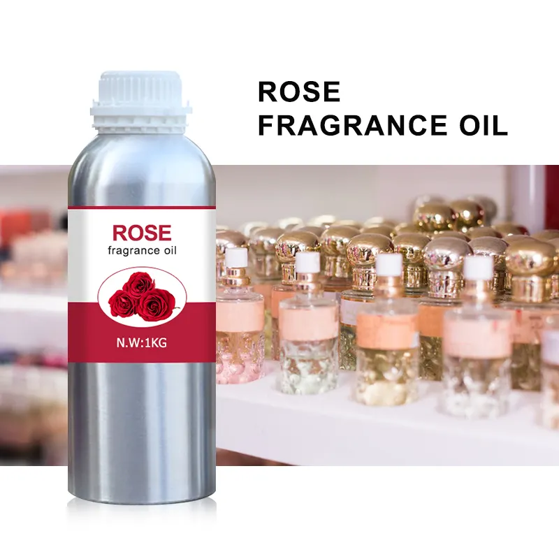 Harga Murah 100% minyak wangi mawar alami murni Aroma parfum tambahan Esens untuk persediaan pabrik parfum terkenal