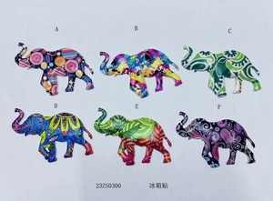 Tùy chỉnh du lịch lưu niệm tủ lạnh nam châm thằn lằn Elephant <span class=keywords><strong>Apple</strong></span> Skateboard hình dạng của riêng bạn 3D ABS tủ lạnh nam châm cho món quà - Product Image 4