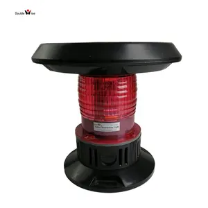 Windturbinen turm Rot blinkende Solar Aviation Hindernis lichter mit einem Bird Repeller