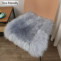 Coussin de luxe en laine naturelle véritable pour chaises de maison modernes