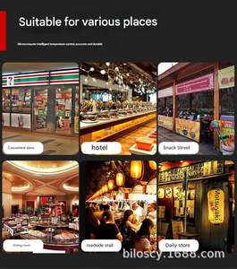 Friteuse industrielle multifonction pour restaurant, équipement de restauration, cuisson de légumes, nouilles, ramen, pâtes, cuisinière à induction - Product Image 4