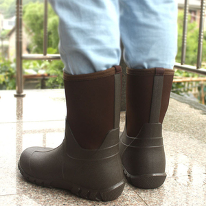 Nuevas <span class=keywords><strong>Botas</strong></span> <span class=keywords><strong>de</strong></span> Lluvia para Hombre, Zapatos Impermeables, <span class=keywords><strong>Botas</strong></span> <span class=keywords><strong>de</strong></span> <span class=keywords><strong>Nieve</strong></span> para Exteriores, Zapatos para Bosque - Product Image 5
